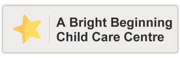 A bright beginning child care centre button
